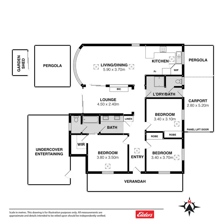Floorplan of Homely house listing, 8 Sidmouth Street, Goolwa SA 5214