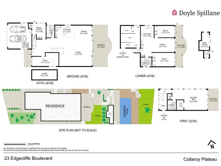 Floorplan of Homely house listing, 23 Edgecliffe Boulevard, Collaroy Plateau NSW 2097