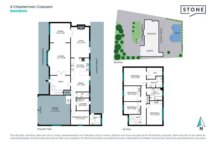 Floorplan of Homely house listing, 4 Chesterman Crescent, Davidson NSW 2085