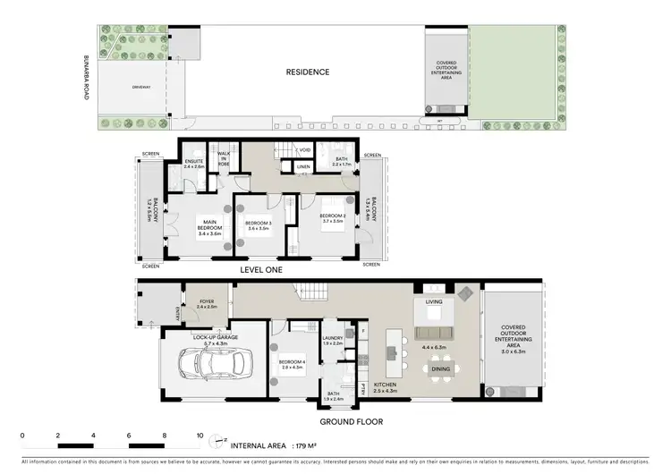 Floorplan of Homely semi-detached listing, 74B Bunarba Road, Gymea Bay NSW 2227