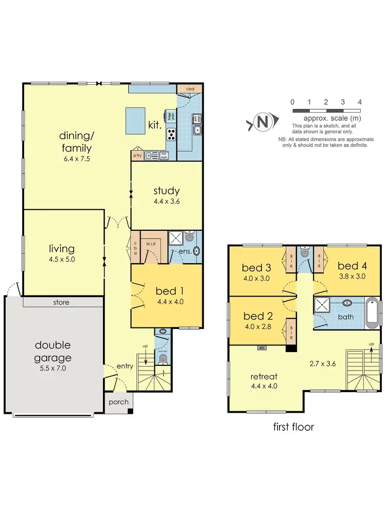 Floorplan of Homely house listing, 4/224 Wonga Road, Warranwood VIC 3134