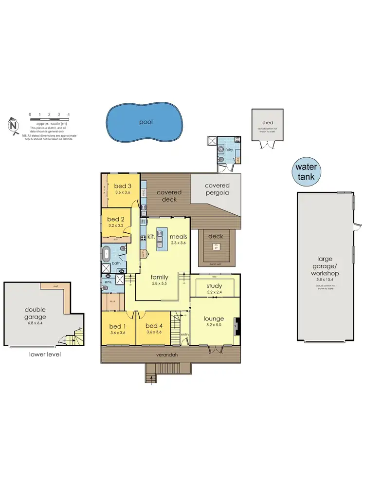 Floorplan of Homely house listing, 51 Aurum Crescent, Ringwood North VIC 3134