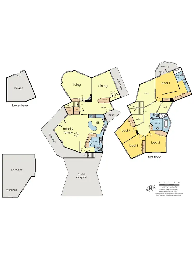 Floorplan of Homely house listing, 58 Berrima Road, Donvale VIC 3111