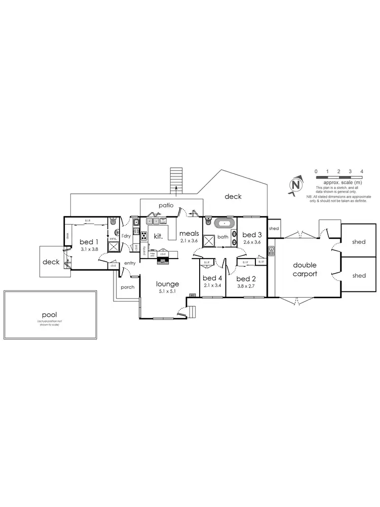 Floorplan of Homely rural property listing, 17 Toppings Road, Wonga Park VIC 3115