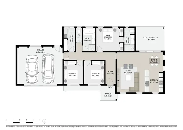Floorplan of Homely house listing, 10 Fitzroy Street, West Wodonga VIC 3690