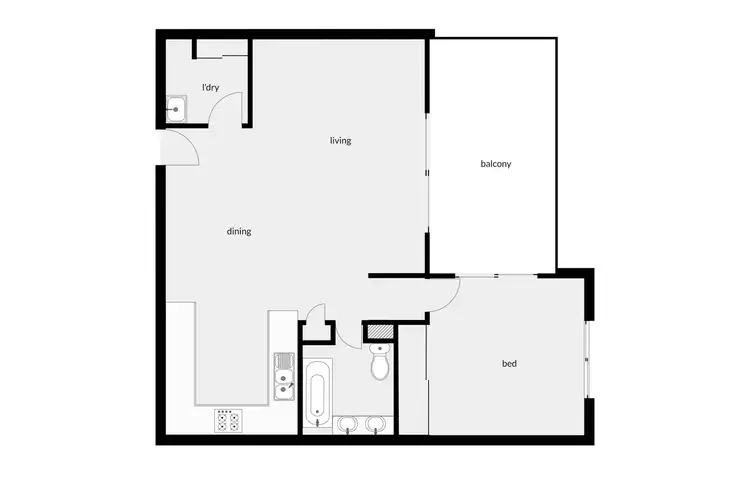 Floorplan of Homely apartment listing, 1736/2-10 Greenslopes Street, Cairns North QLD 4870