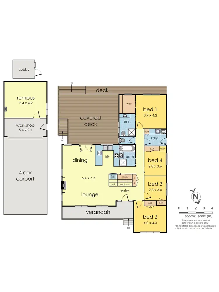 Floorplan of Homely house listing, 6 Roymar Court, Wonga Park VIC 3115