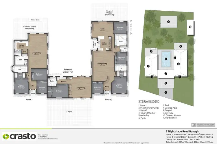 Floorplan of Homely house listing, 7 Nightshade Road, Bonogin QLD 4213