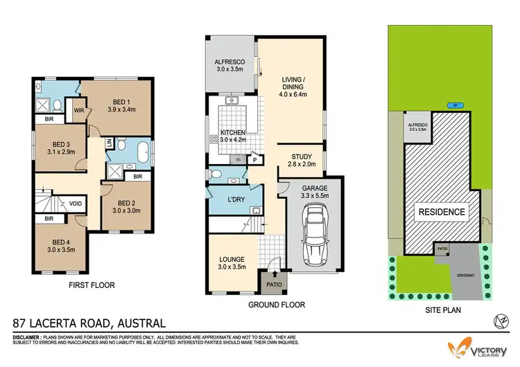 Floorplan of Homely house listing, 87 Lacerta Road, Austral NSW 2179