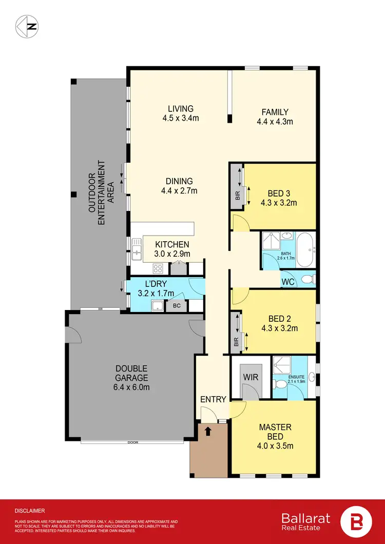 Floorplan of Homely house listing, 39 Orion Street, Sebastopol VIC 3356