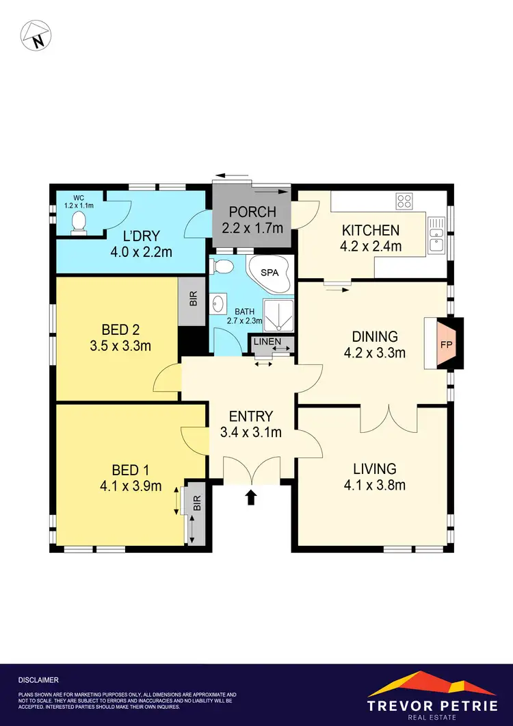 Floorplan of Homely house listing, 41 Melbourne Road, Brown Hill VIC 3350