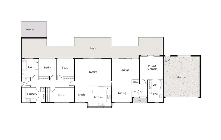 Floorplan of Homely house listing, 6 Ogden Close, Fadden ACT 2904