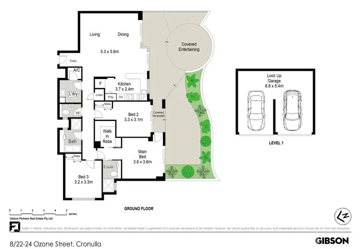 Floorplan of Homely apartment listing, 8/22-24 Ozone Street, Cronulla NSW 2230