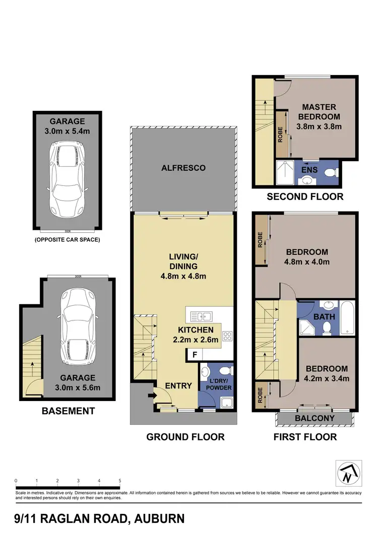 Floorplan of Homely townhouse listing, 9/11-13 Raglan Road, Auburn NSW 2144