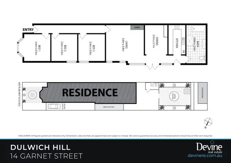 Floorplan of Homely house listing, 14 Garnet Street, Hurlstone Park NSW 2193