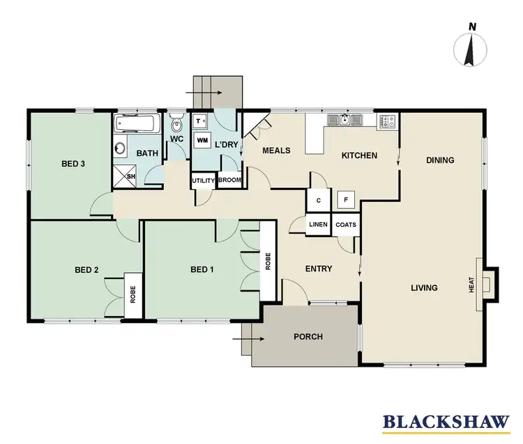 Floorplan of Homely house listing, 127 Nemarang Crescent, Waramanga ACT 2611