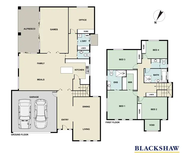 Floorplan of Homely house listing, 3 Coghlan Street, Chifley ACT 2606