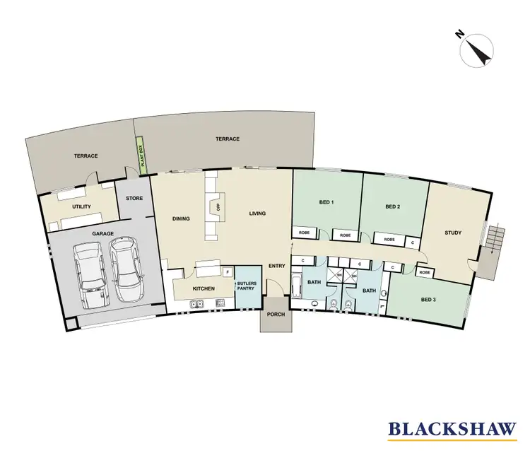 Floorplan of Homely house listing, 4 Cobby Street, Campbell ACT 2612