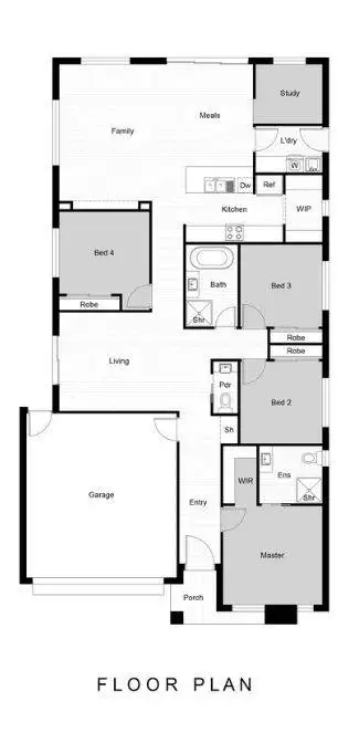 Floorplan of Homely house listing, 50 Apricot Circuit, Tarneit VIC 3029