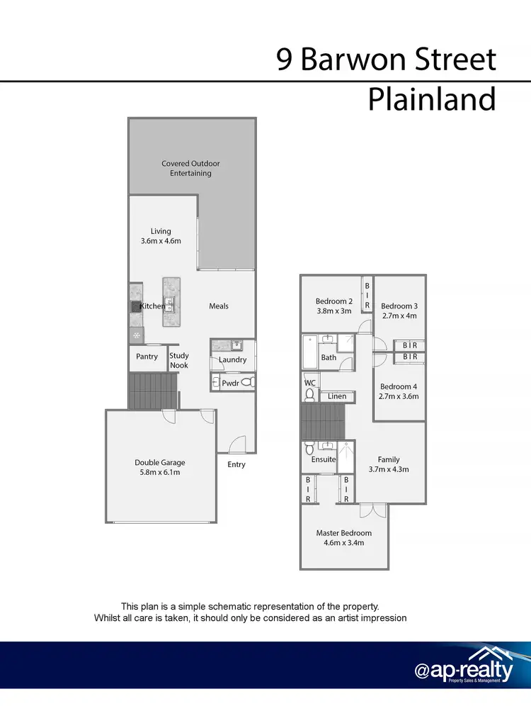 Floorplan of Homely house listing, 9 Barwon Street, Plainland QLD 4341