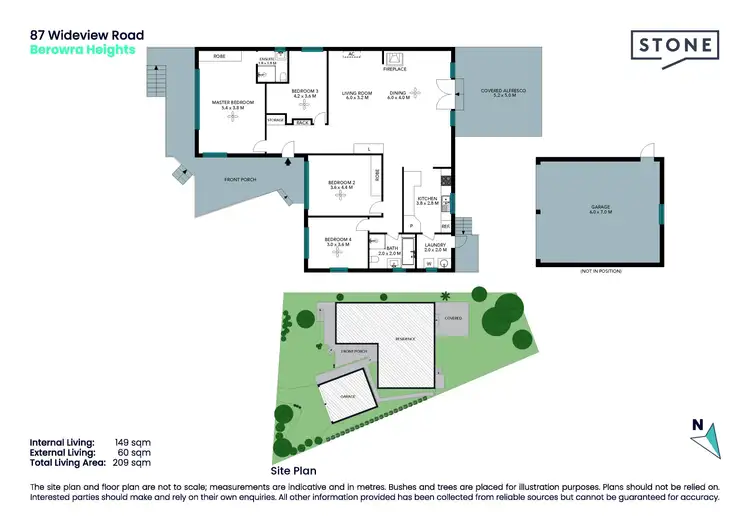 Floorplan of Homely house listing, 87 Wideview Road, Berowra Heights NSW 2082