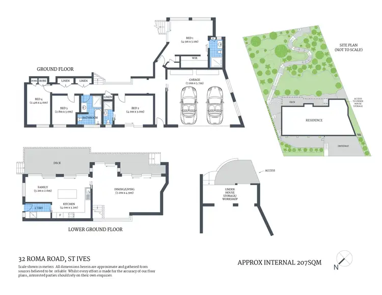 Floorplan of Homely house listing, 32 Roma Road, St Ives NSW 2075