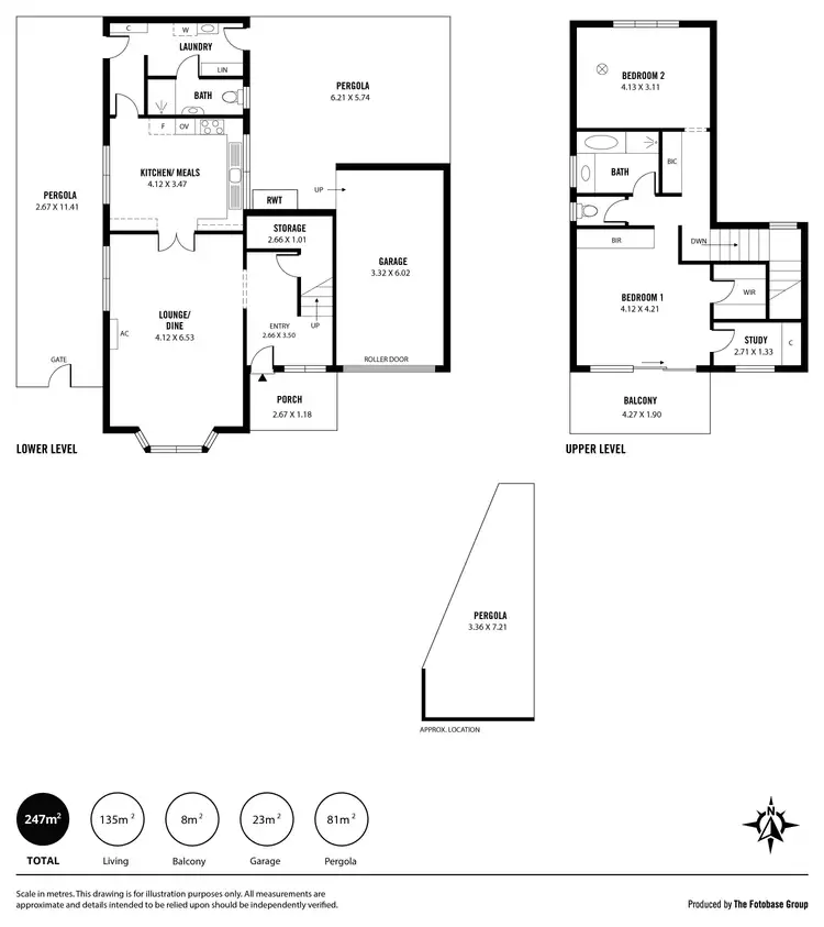 Floorplan of Homely house listing, 2/8B Olive Street, Glenelg SA 5045