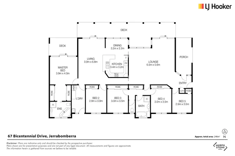 Floorplan of Homely house listing, 67 Bicentennial Drive, Jerrabomberra NSW 2619