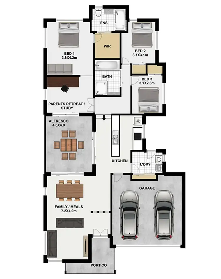 Floorplan of Homely house listing, 15 Snowy River Circuit, Forest Lake QLD 4078