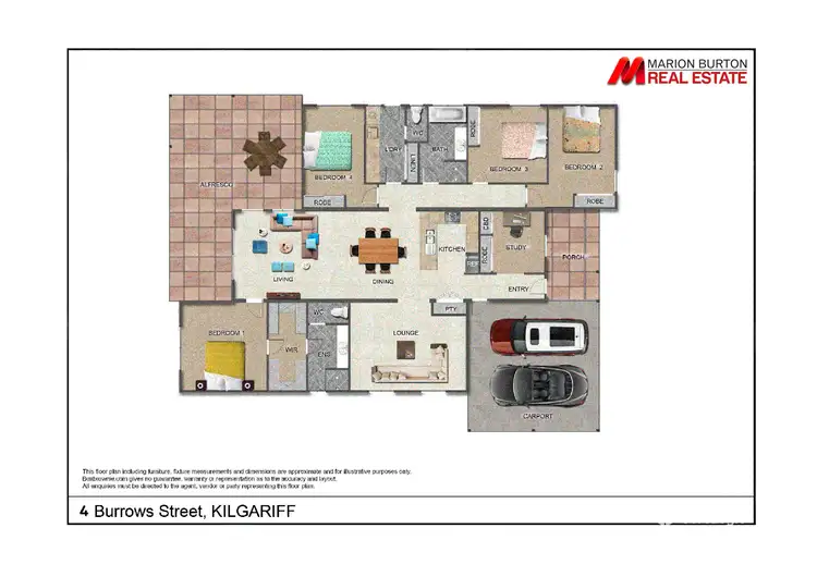 Floorplan of Homely house listing, 4 Burrows Street, Kilgariff NT 873