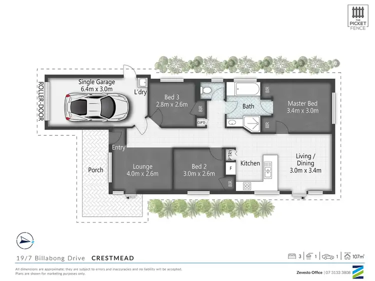 Floorplan of Homely house listing, 19/7 Billabong Drive, Crestmead QLD 4132