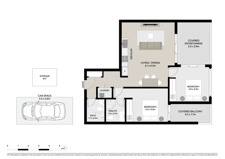 Floorplan of Homely apartment listing, 2103/1A Morton Street, Parramatta NSW 2150