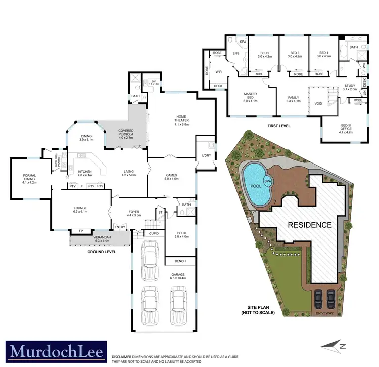 Floorplan of Homely house listing, 18 Mildara Place, West Pennant Hills NSW 2125