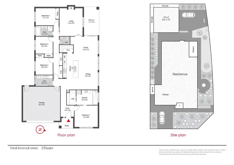 Floorplan of Homely house listing, 17 Paramount Drive, Warragul VIC 3820