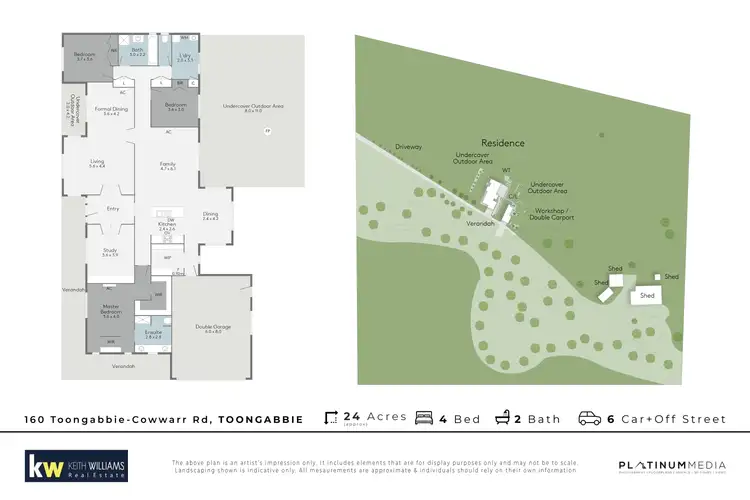 Floorplan of Homely rural property listing, 160 Toongabbie-Cowwarr Road, Toongabbie VIC 3856