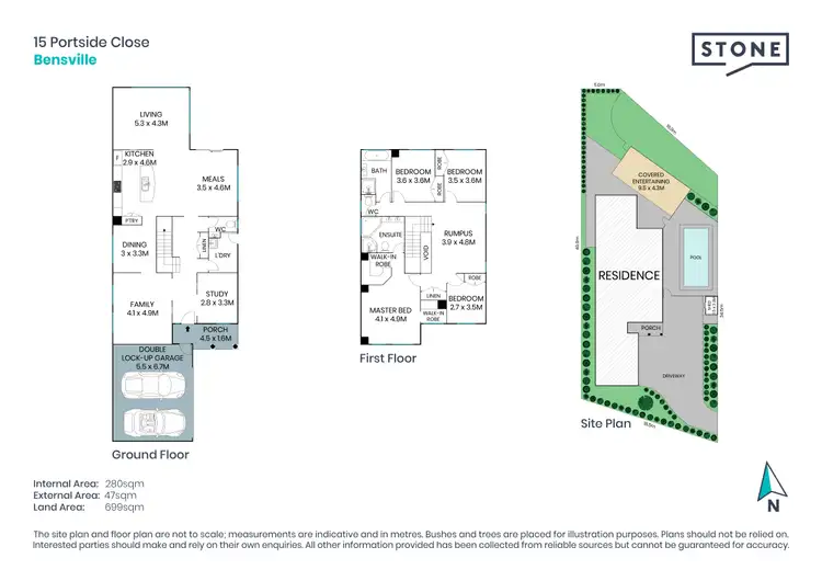 Floorplan of Homely house listing, 15 Portside Close, Bensville NSW 2251