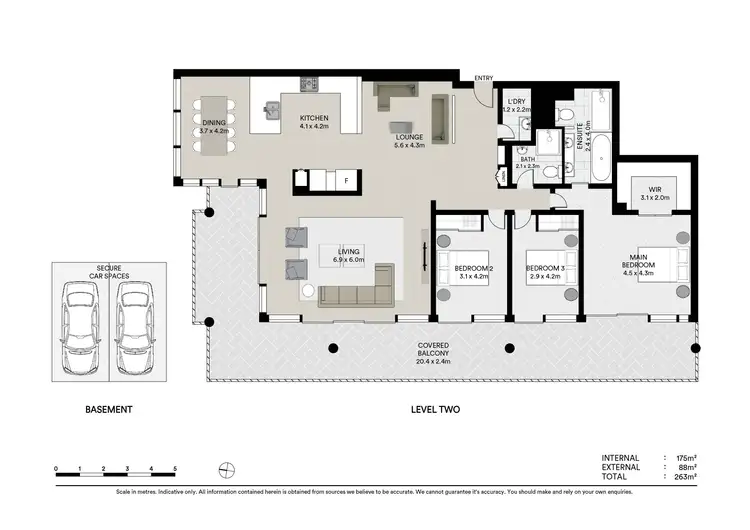 Floorplan of Homely apartment listing, 201/19 Hickson Road, Walsh Bay NSW 2000