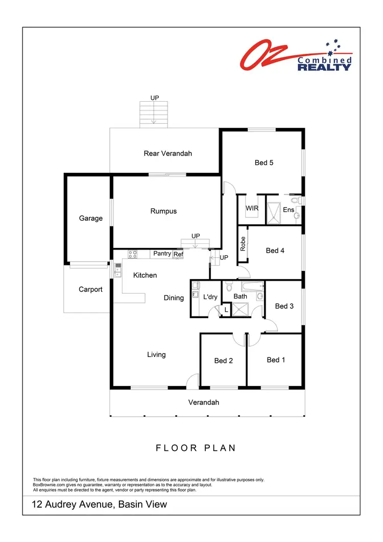 Floorplan of Homely house listing, 12 Audrey Avenue, Basin View NSW 2540
