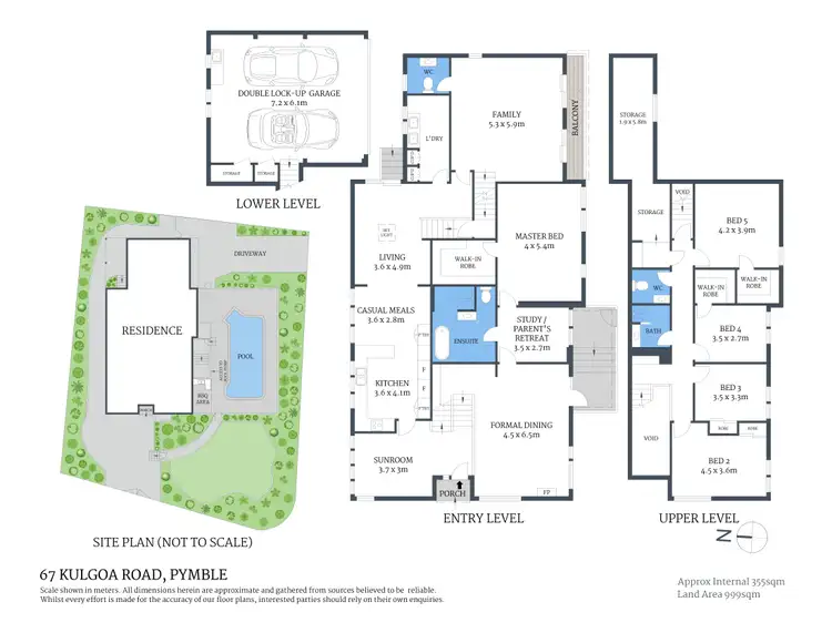 Floorplan of Homely house listing, 67 Kulgoa Road, Pymble NSW 2073