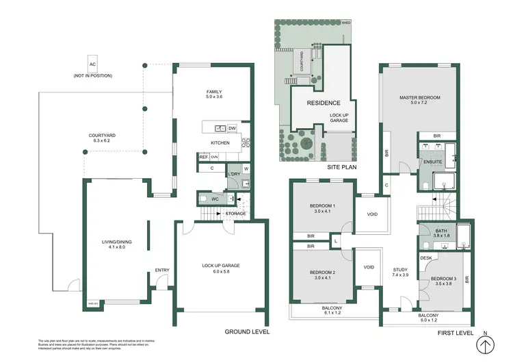 Floorplan of Homely house listing, 6 Marida Street, Randwick NSW 2031