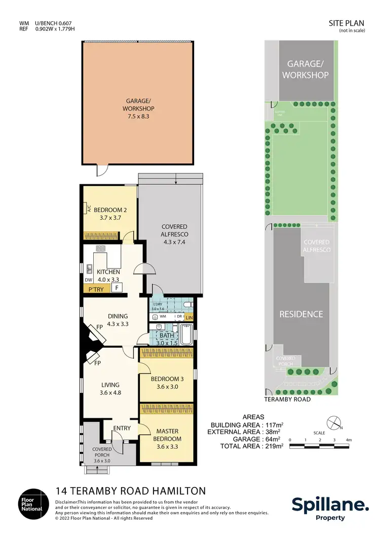 Floorplan of Homely house listing, 14 Teramby Road, Hamilton NSW 2303