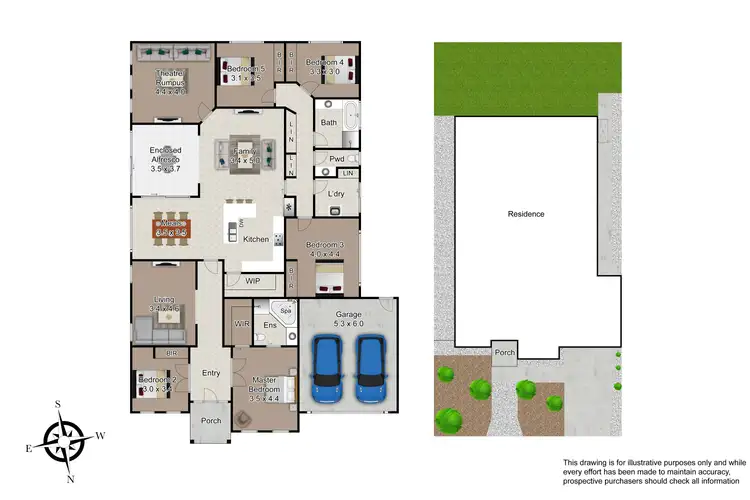 Floorplan of Homely house listing, 15 Statesman Circuit, Cranbourne East VIC 3977