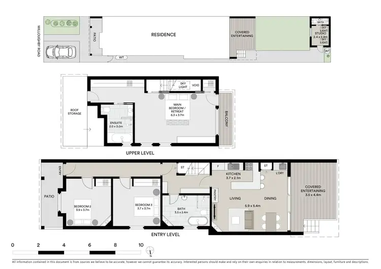 Floorplan of Homely house listing, 264 Willoughby Road, Naremburn NSW 2065