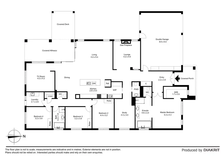 Floorplan of Homely house listing, 5 Lewis Street, Hastings VIC 3915