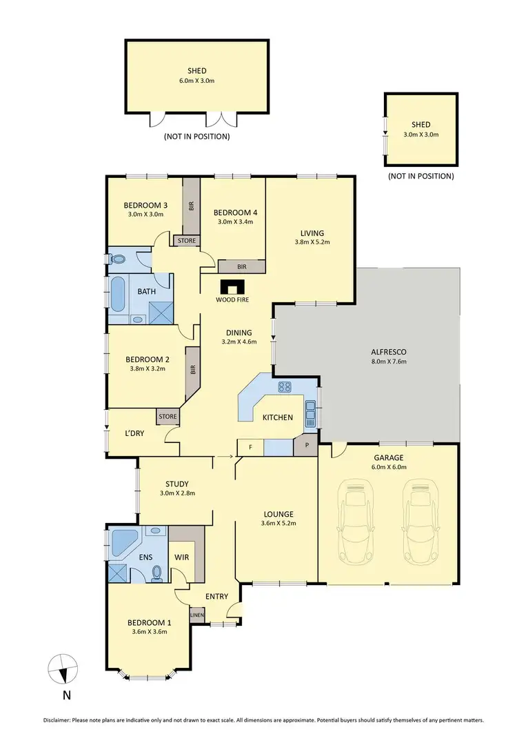 Floorplan of Homely house listing, 17 Kiwi Court, New Gisborne VIC 3438