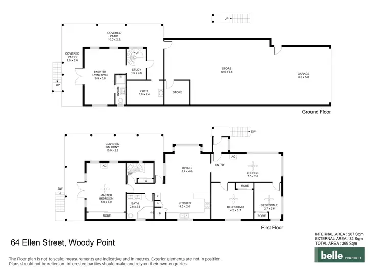 Floorplan of Homely house listing, 64 Ellen Street, Woody Point QLD 4019