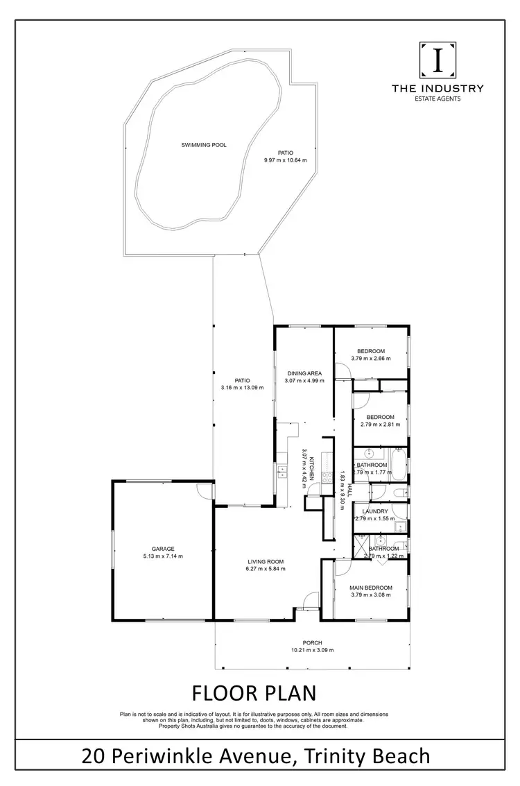 Floorplan of Homely house listing, 20 Periwinkle Avenue, Trinity Beach QLD 4879