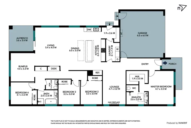 Floorplan of Homely house listing, 12 Skyway Avenue, Wollert VIC 3750