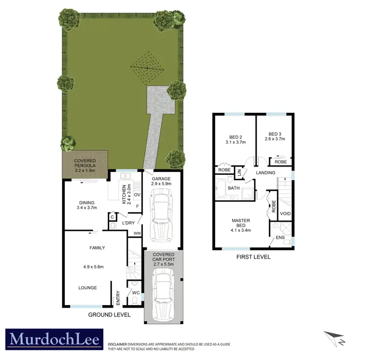 Floorplan of Homely townhouse listing, 9/77 Crane Road, Castle Hill NSW 2154