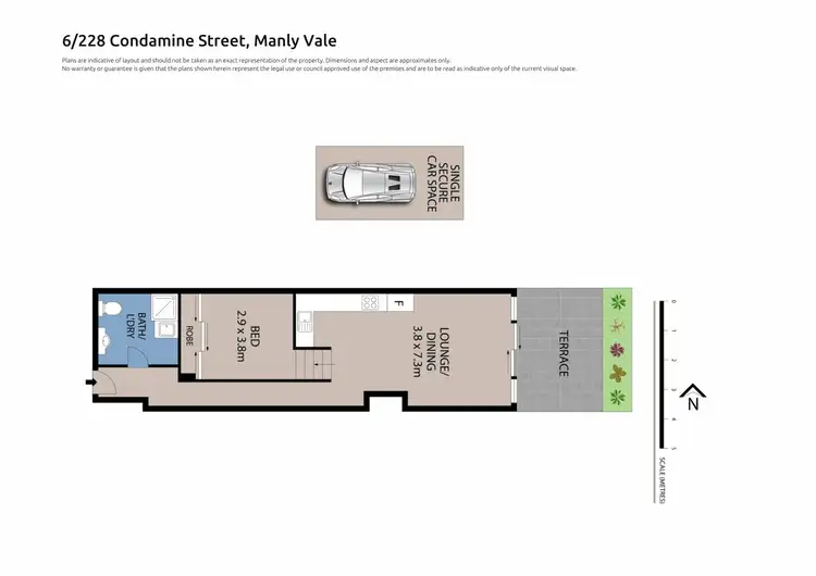 Floorplan of Homely apartment listing, 6/228 Condamine Street, Manly Vale NSW 2093